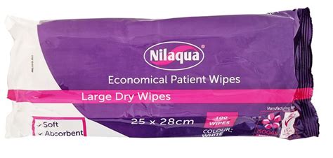 Cymru Healthcare Nilaqua Large Dry Wipes