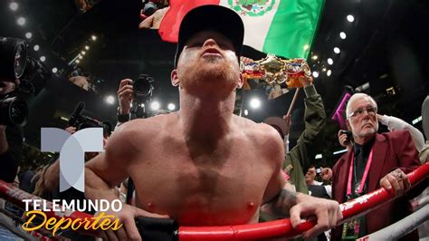 Canelo Álvarez Reconocido Como El Mejor Boxeador Del Año Telemundo Deportes Youtube