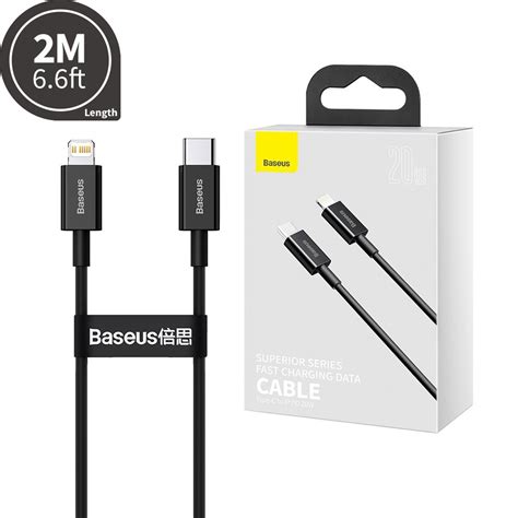 Baseus Superior Series Fast Charging Data Cable Type C To IP PD 20W 2m