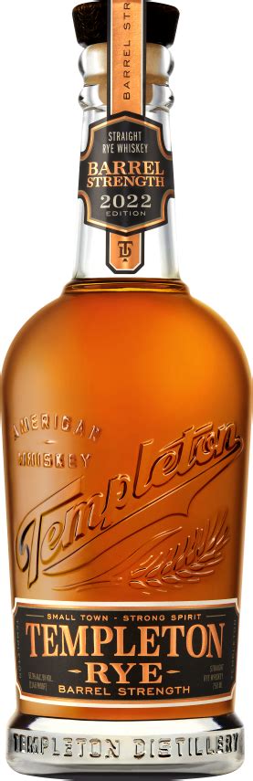 TEMPLETON BARREL STRENGTH RYE 2022 VAN WEES Sinds 1921