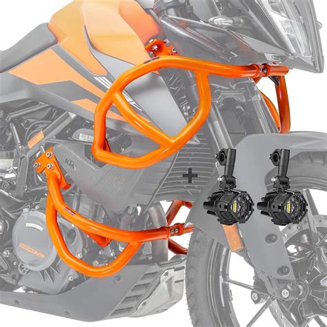 MOTO GUARD Set Sturzbügel Scheinwerfer für KTM 390 Adventure 20 22