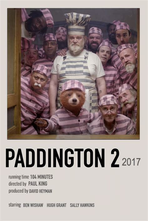 Paddington 2 Polaroid Poster Movie Posters Minimalist Film Posters Vintage Iconic Movie Posters