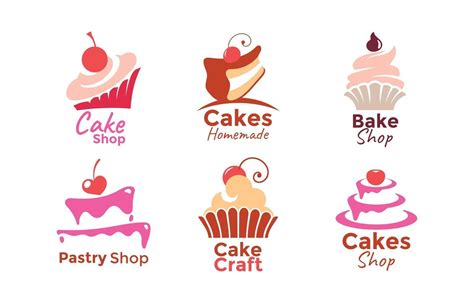 Set Of Cake And Bakery Logo 2383909 Vector Art At Vecteezy