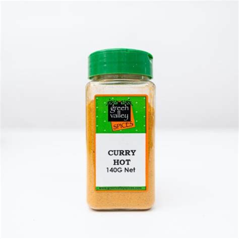 Shaker Jar Curry Hot Green Valley Spices Online Store