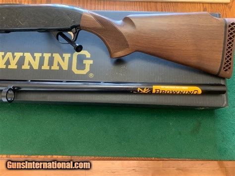 Browning Bps Trap Engraved Receiver Ga Invector Plus Barrel