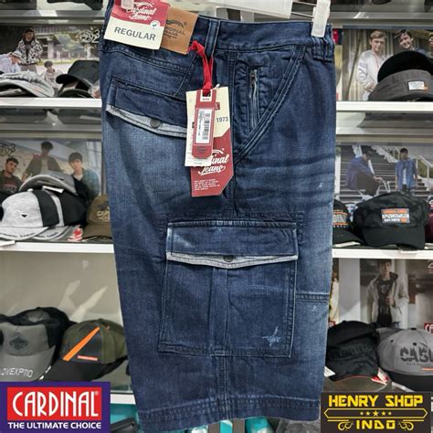 Jual Celana Pendek Cargo Jeans Cardinal Original Shopee Indonesia