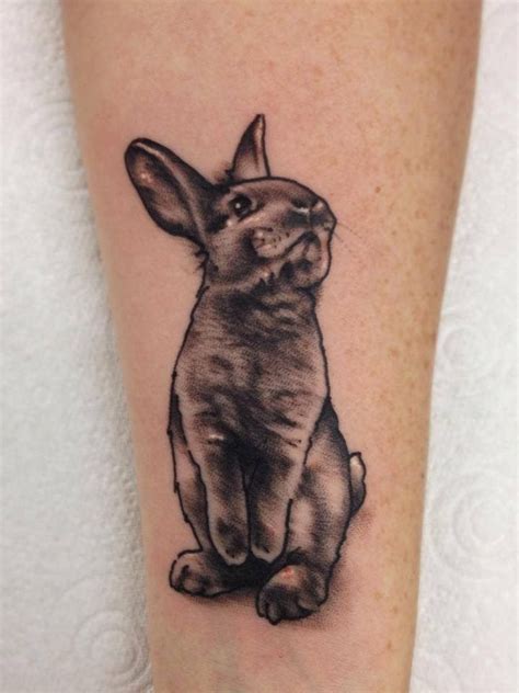 Imgs For Running Rabbit Tattoo Bunny Tattoos Animal Tattoos