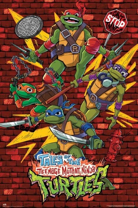 Poster Tales of the Teenage Mutant Ninja Turtles | Wall Art | 3+1 FREE ...