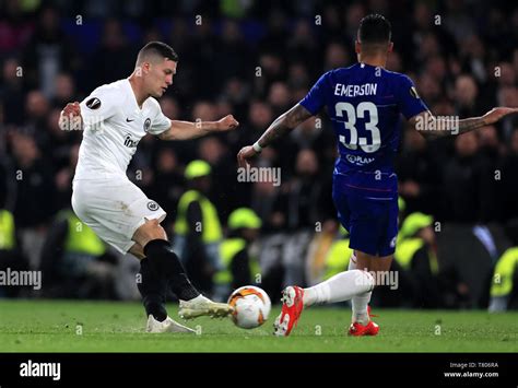 Eintracht Frankfurt S Luka Jovic Scores His Side S First Goal Of The