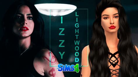 Create A Sim The Sims 4 Isabelle Lightwood Shadowhunters