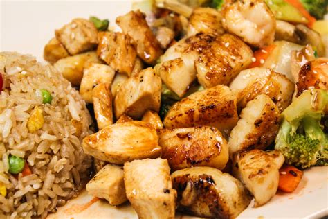 Chicken And Scallops Fusion Japanese Steakhouse