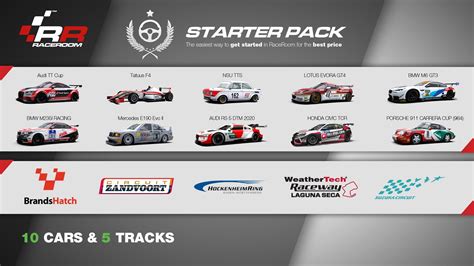 Starter Pack Store RaceRoom Racing Experience