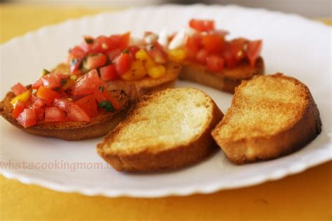 Tomato Basil Bruschetta Whats Cooking Mom