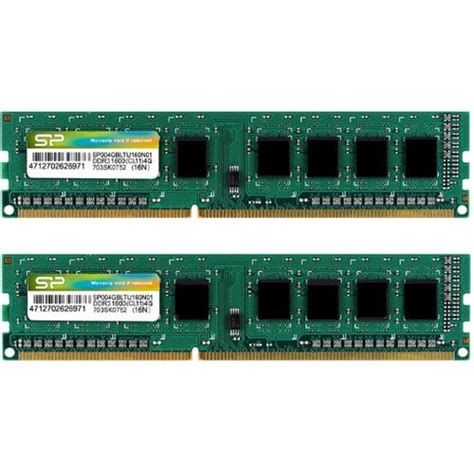 Silicon Power DDR3 240 PIN Unbuffered DIMM Dual Channel Kit at Rs 1800 ...