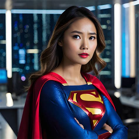 Asian Supergirl Alerted By Zsthegeeky On Deviantart