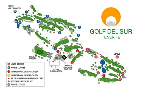 Golf del Sur – TenerifeMAPA CAMPO DE GOLF DEL SUR VECTOR - Golf del Sur ...