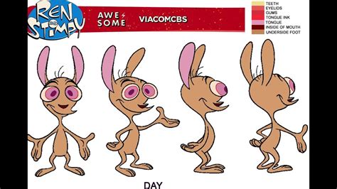 Ren And Stimpy Reboot Leaked Character Models Youtube