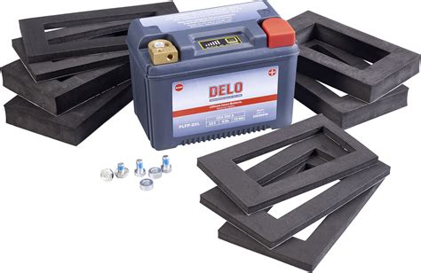 DELO LITHIUM ION BATTERIE PLFP 20L 12V 6AH CCA 360A Kaufen Louis