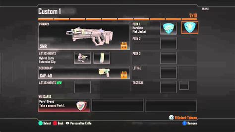 Black Ops 2 Smr Class Setup Youtube