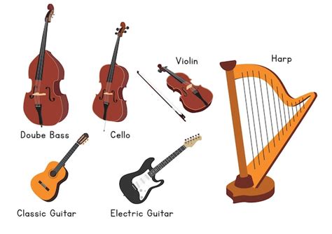 Musical String Instruments With Names