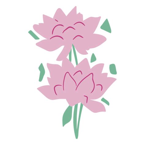 Design Png E Svg De Flores Da Primavera Planas Para Camisetas