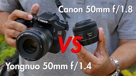 Duel Lensa Fix 50mm Murah Canon Vs Yongnuo Youtube