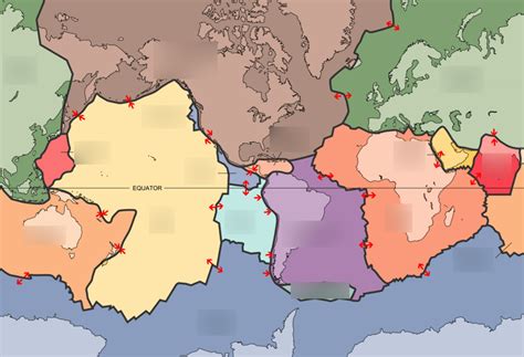 Real Plate Tectonics Diagram Diagram Quizlet