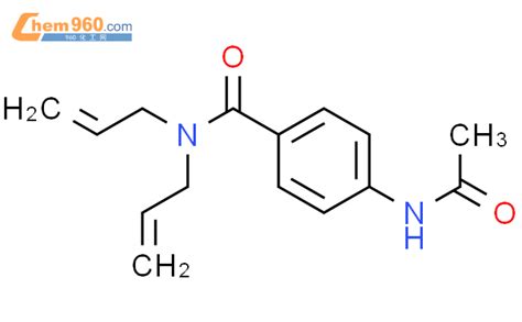 349407 72 3 4 acetylamino N N di prop 2 en 1 yl benzamide化学式结构式分子式