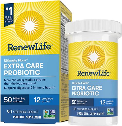 Ultimate Flora Extra Care Probiotic 50 Billion Cfu 90 Vegetarian