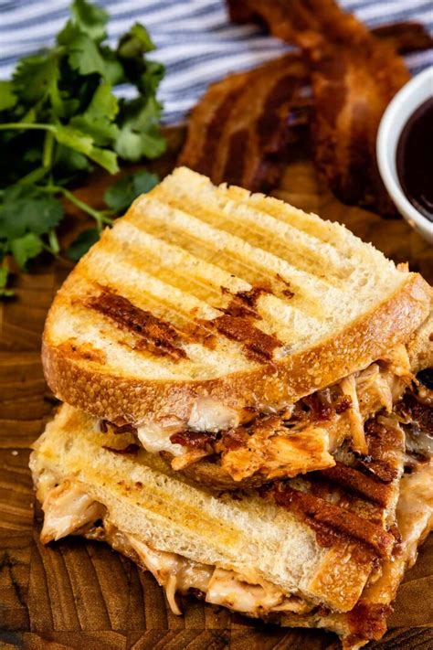 Bbq Chicken Panini Recipe Easy Good Ideas