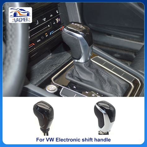 Alcantara Electronic Shift Handle For VW Golf Mk6 Mk7 Passat B7 B8