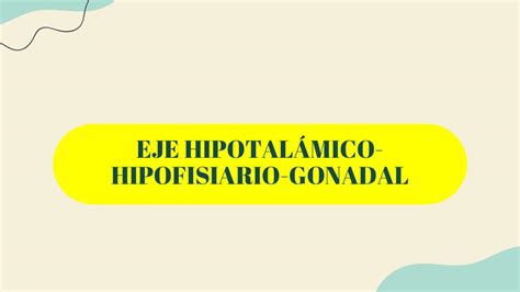 Eje Hipotalámico Hipofisiario Gonadal Childe uDocz