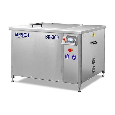 超声波清洗机 Br 300 Brio Ultrasonics 手动 工业 不锈钢