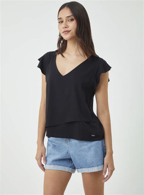 Ripley BLUSA MANGA CORTA ZAIDA PEPE JEANS PARA MUJER