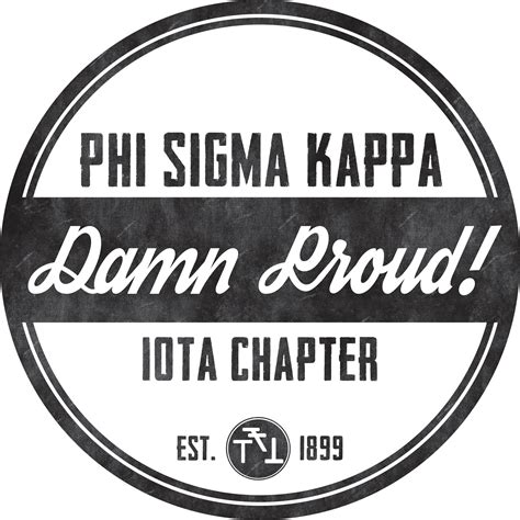 Phi Sigma Kappa - Iota Chapter
