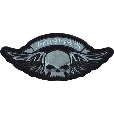 Нашивка емблема Winged Skull SM вишита EM240542 ціна 596 00 грн