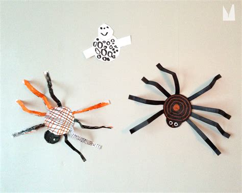 Diy Une Araign E En Papier Pour Halloween Le Blog Myzotte