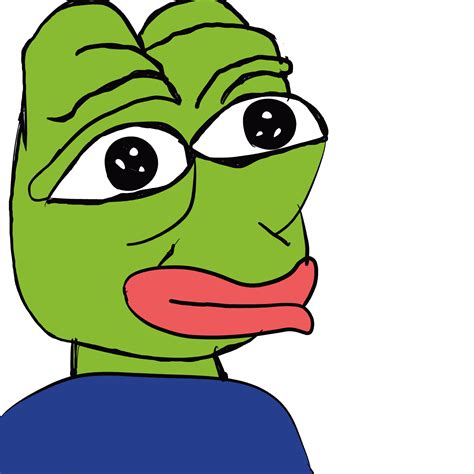 New Pepe Blank Template Imgflip