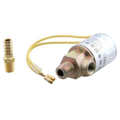 Клапан воздушный электромагнитный: DC 12V 1/2″ Клапан электромагнитный ...