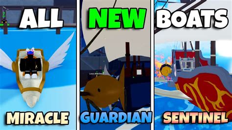 ALL NEW LUXURY BOATS UNLOCKED IN BLOX FRUITS UPDATE 20 BLOX