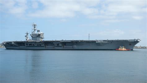 Dvids Images Uss Nimitz Pulls Into Naval Air Station North Island