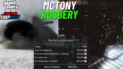 GTA Online McTony Robbery All Bonus Challenges Complete Salvage