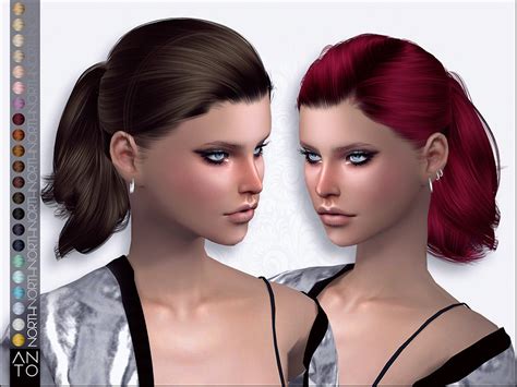 Sims Anto Hair Ponytail