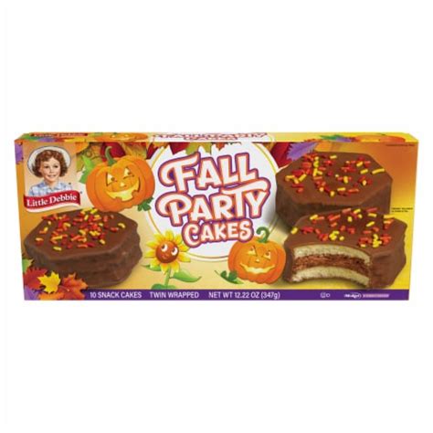 Little Debbie Fall Party Cakes Chocolate 10 Ct King Soopers