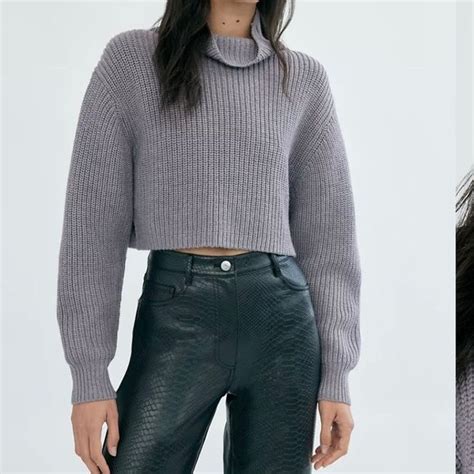 Aritzia Cropped Turtle Neck Turtle Neck Clothes Design Aritzia