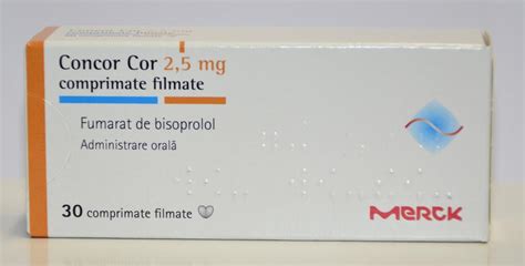 Concor Cor Prospect 25mg X30 Comprimate Filmate Merck Sharp Dohme