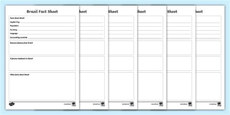 Factsheet Writing Countries Template Twinkl Teacher Made