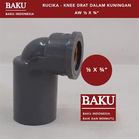 Jual Rucika KDD Kuningan 1 2 X 3 4 Knee Drat Dalam Kuningan 1 2 X 3