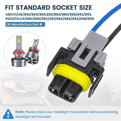 Snapklik Pt Multi Purpose Wire Connector Socket For Headlight