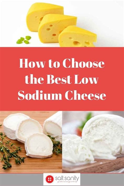 Low Sodium Cheese Is An Option If You Re Living A Low Sodium Lifestyle